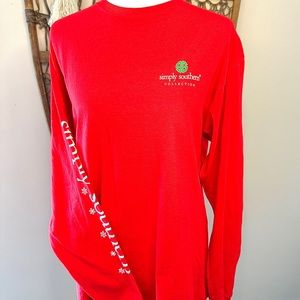 Simply Southern Long Sleeve Christmas Tshirt